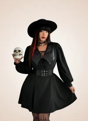 Women's Gothic Medieval Mini Dress