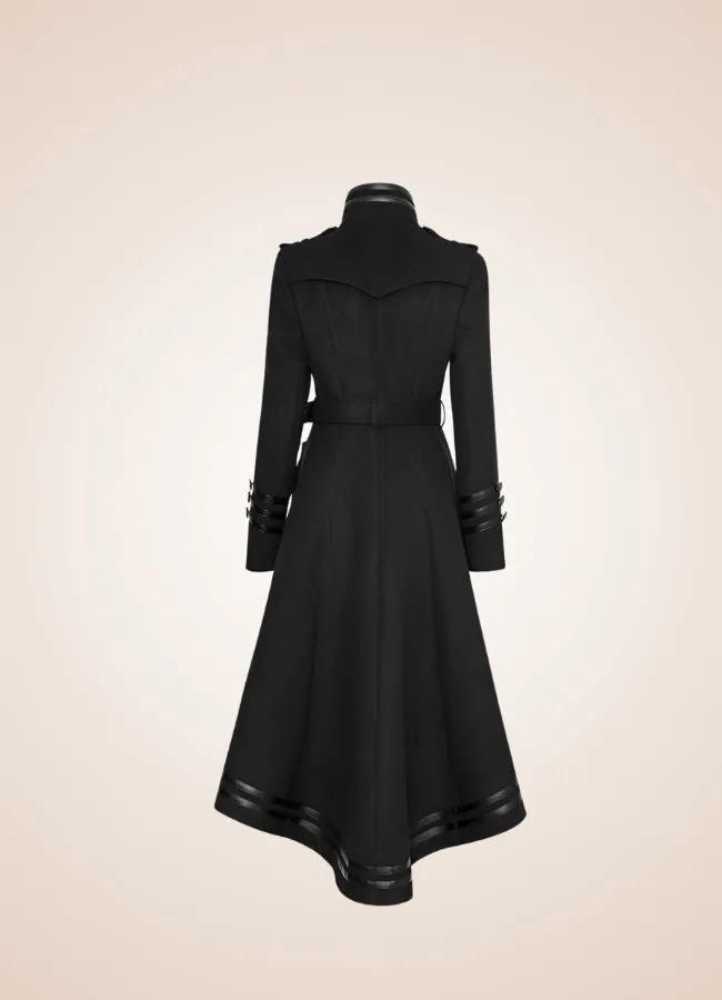 Women's Gothic Military Long Coat