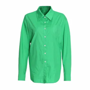 Women's Green Loose Shirt