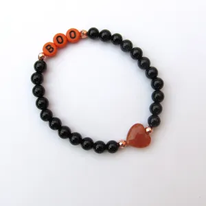 Women’s Halloween Gemstone phrase Bracelet Collection