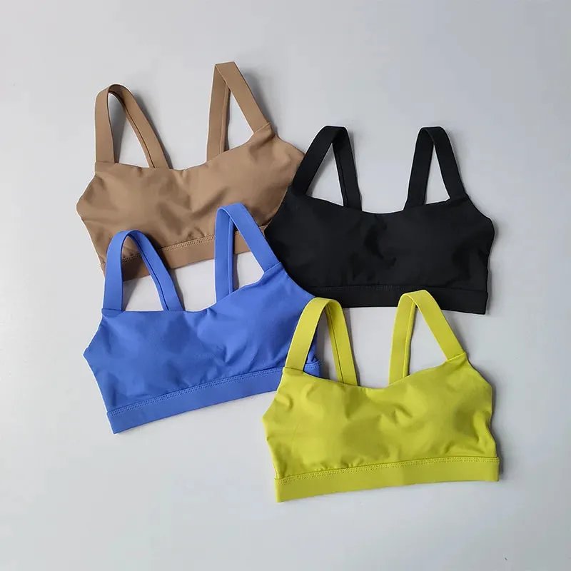 Women's High-Intensity Shockproof Yoga Vest - Professional Running Fitness Bra