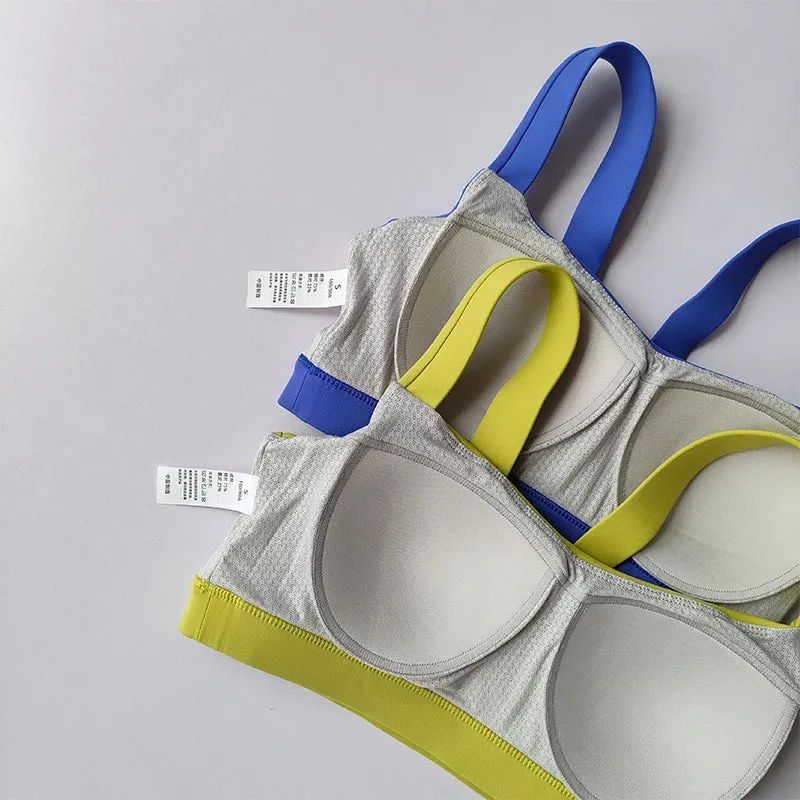 Women's High-Intensity Shockproof Yoga Vest - Professional Running Fitness Bra