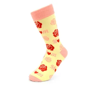 Women's Love Mom Novelty Socks