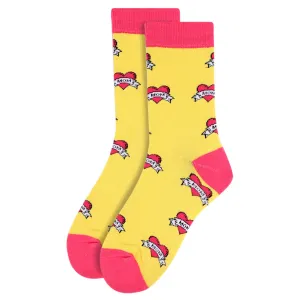 Women's Love Mom Novelty Socks