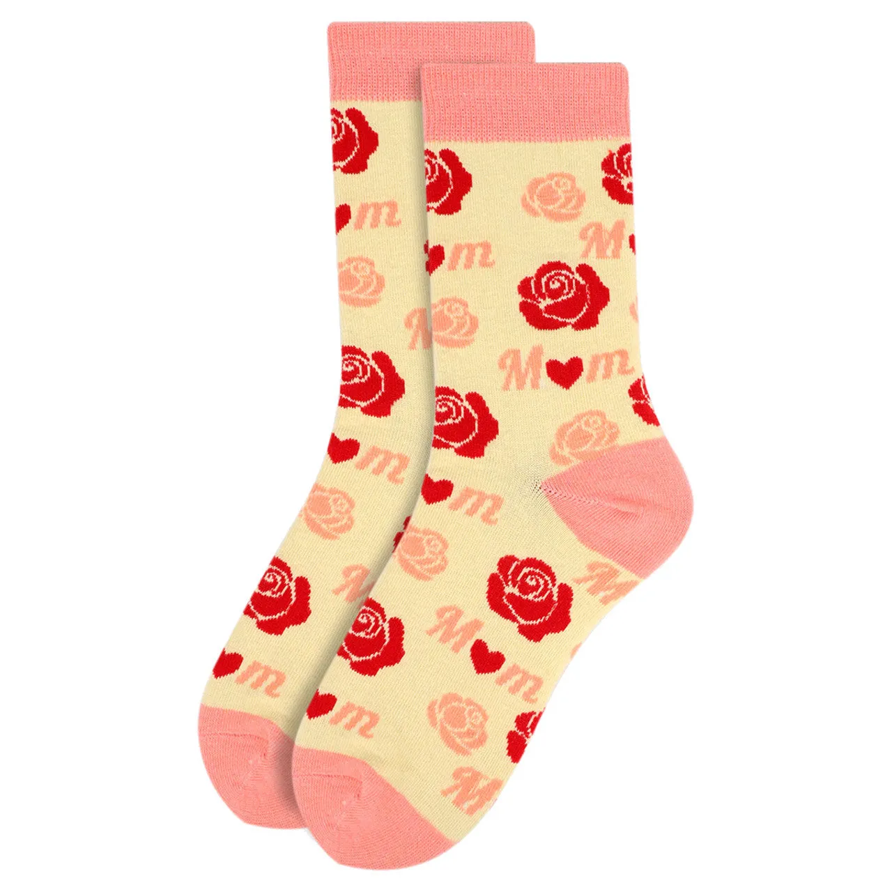 Women's Love Mom Novelty Socks