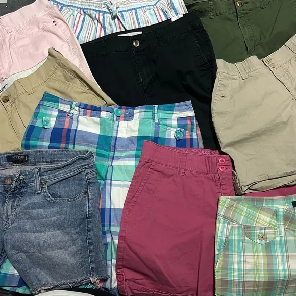 Women's Multi-Color Shorts Collection (10)