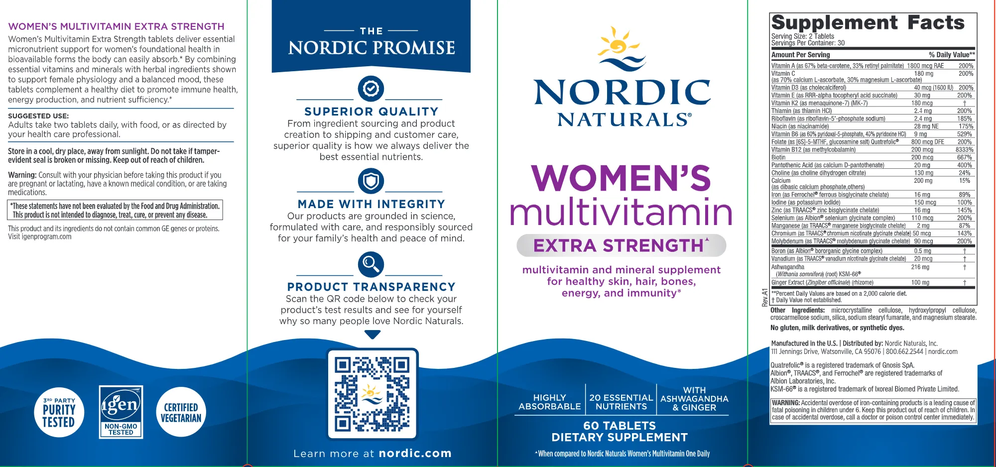 Women's Multivitamin Extra Strength