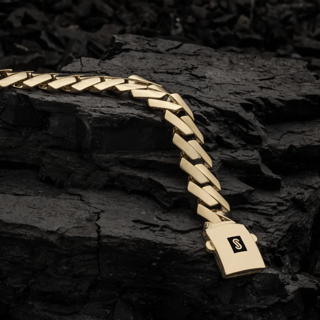 Women's Necklace/Choker - Monaco Chain EDGE Plain
