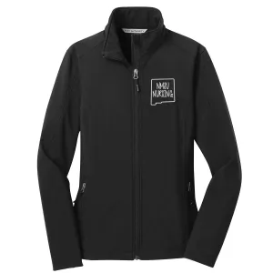 Women's NMSU SNA Student Nurses Association Soft Shell Jacket with Embroidered Logo
