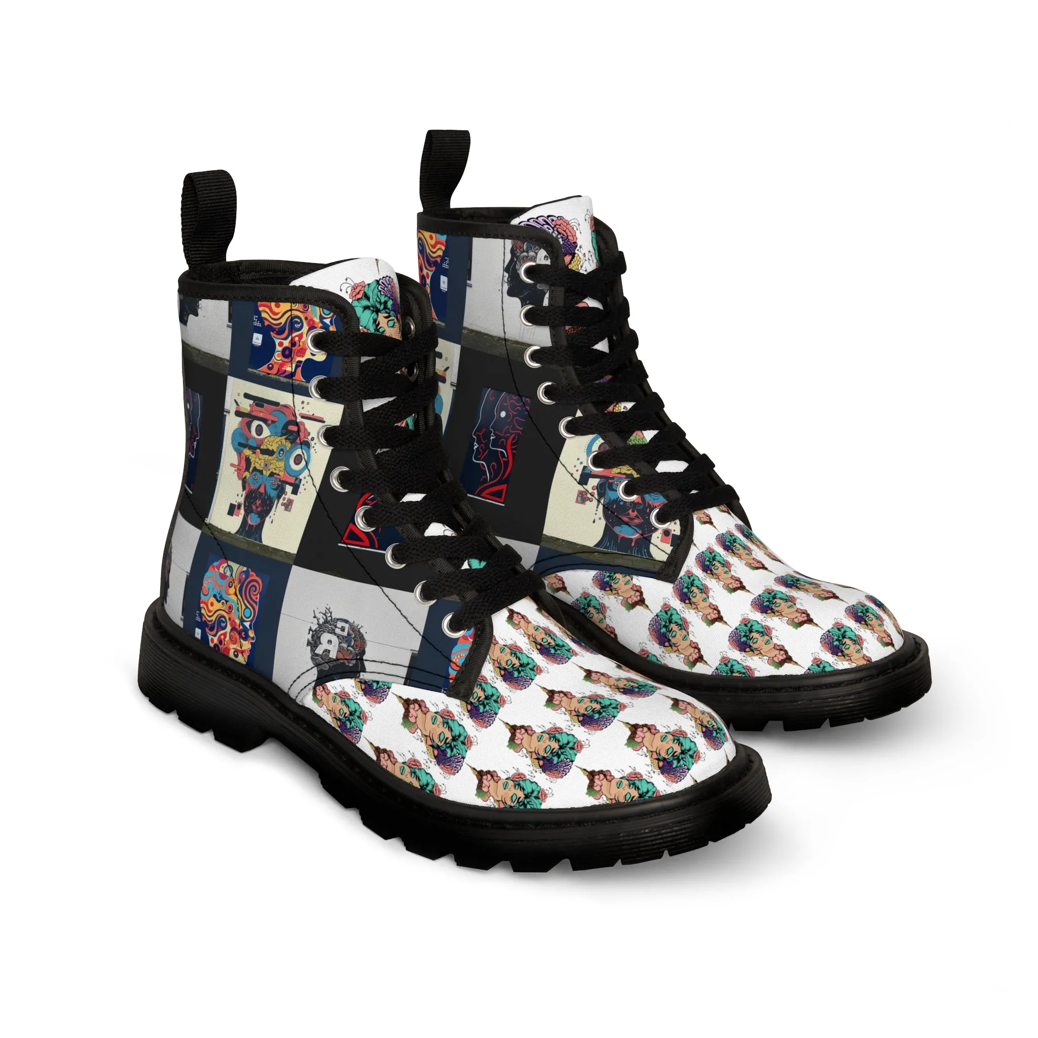 Women's non Urban Canvas Boots