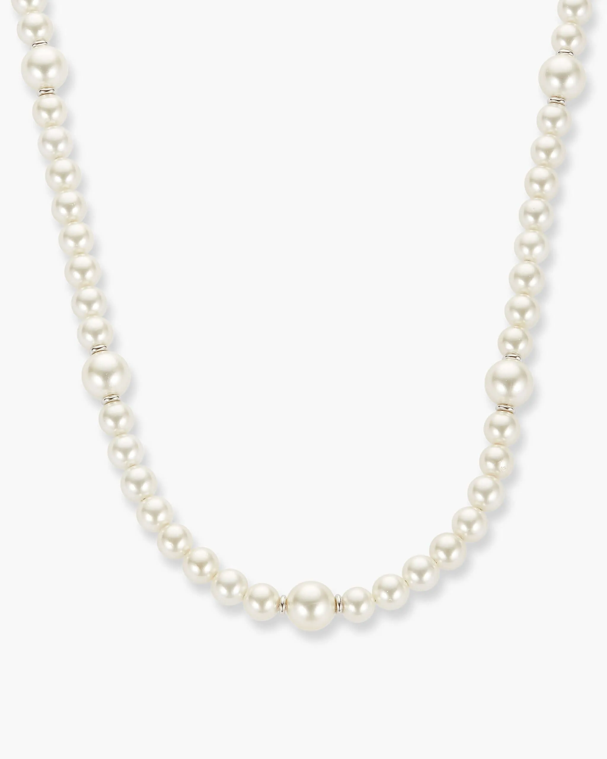 Women’s Offset Pearl Necklace