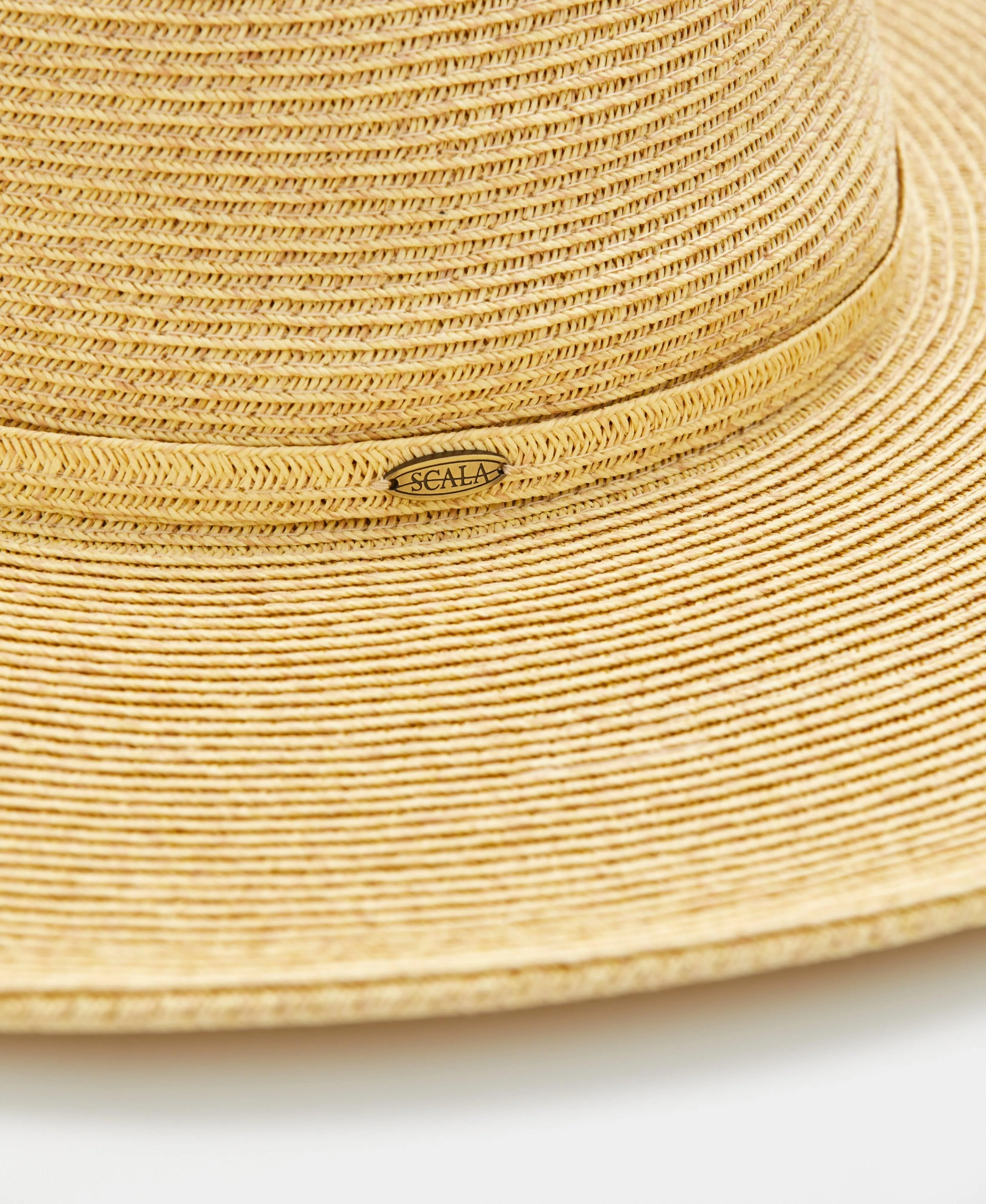 Women's Paper Braid Big Brim Hat