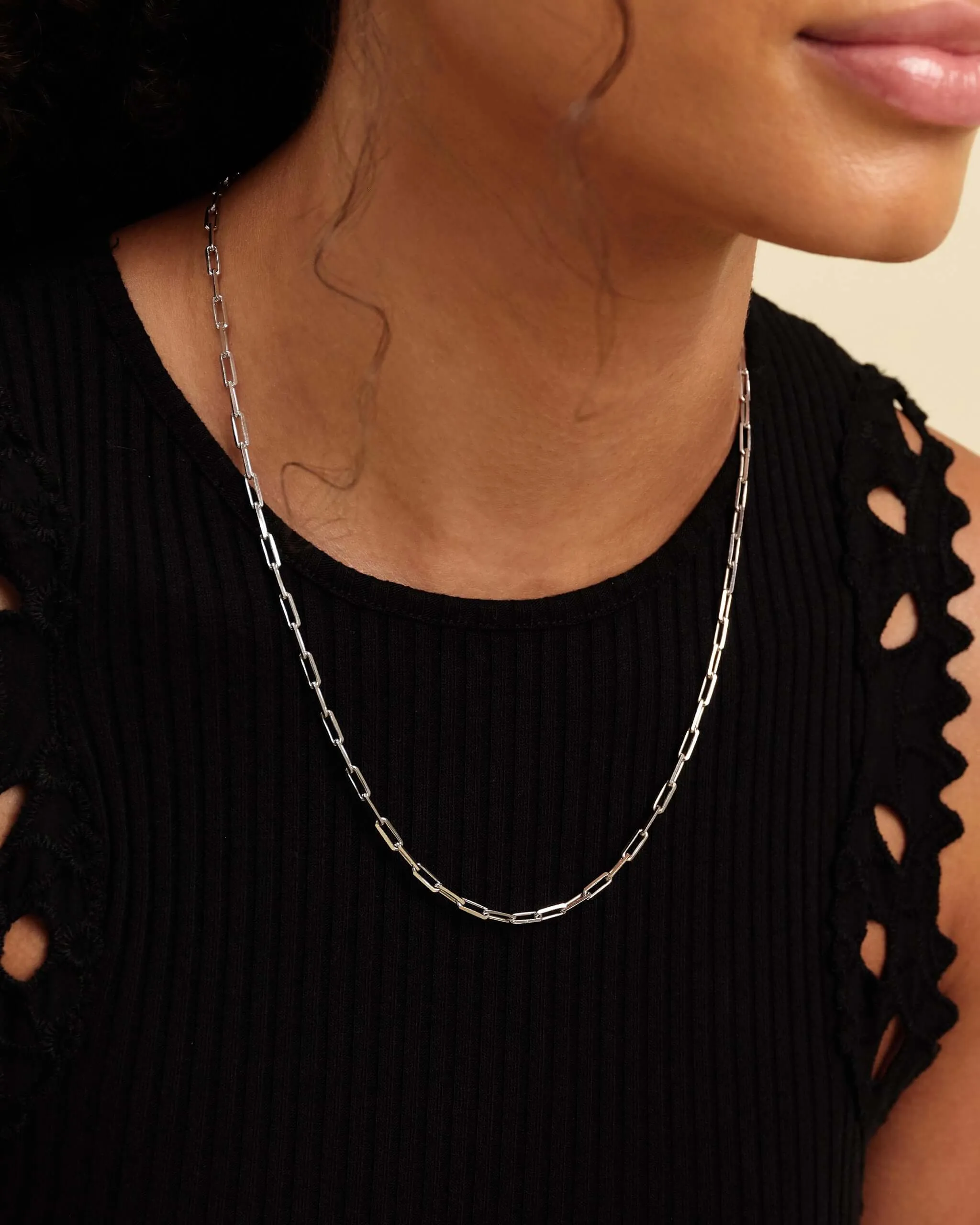 Women's Paperclip Chain - 3mm