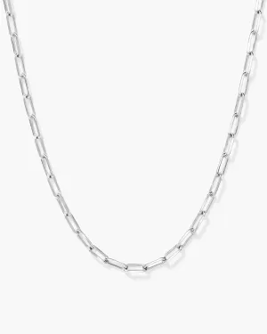 Women's Paperclip Chain - 3mm