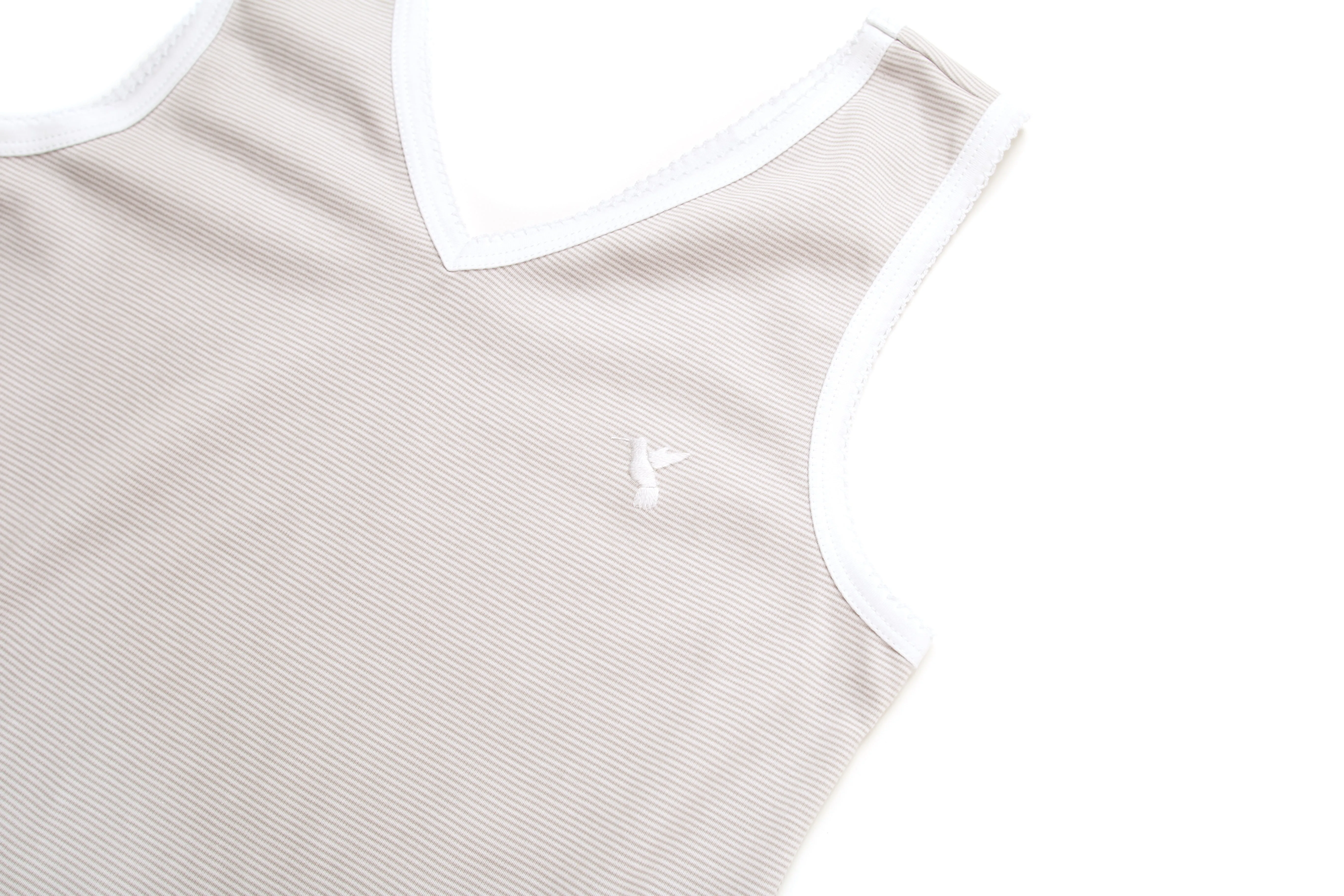 Women's Pima Sleeveless Pajama Top | Lt Blue