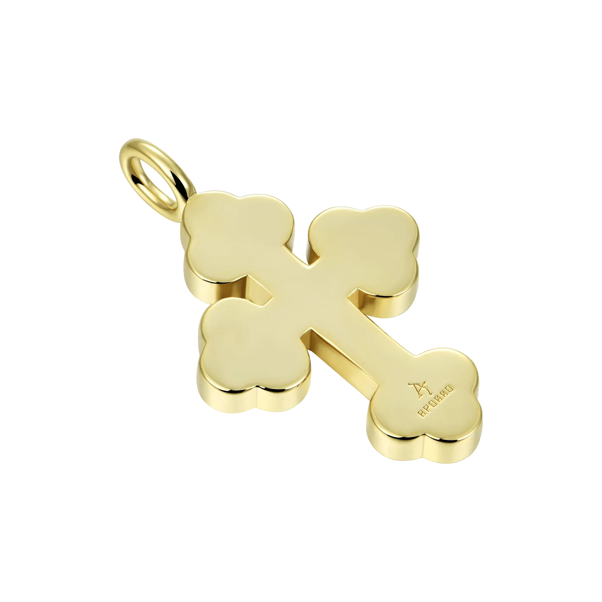 Women's Round Cut Bottoni Cross Pendant