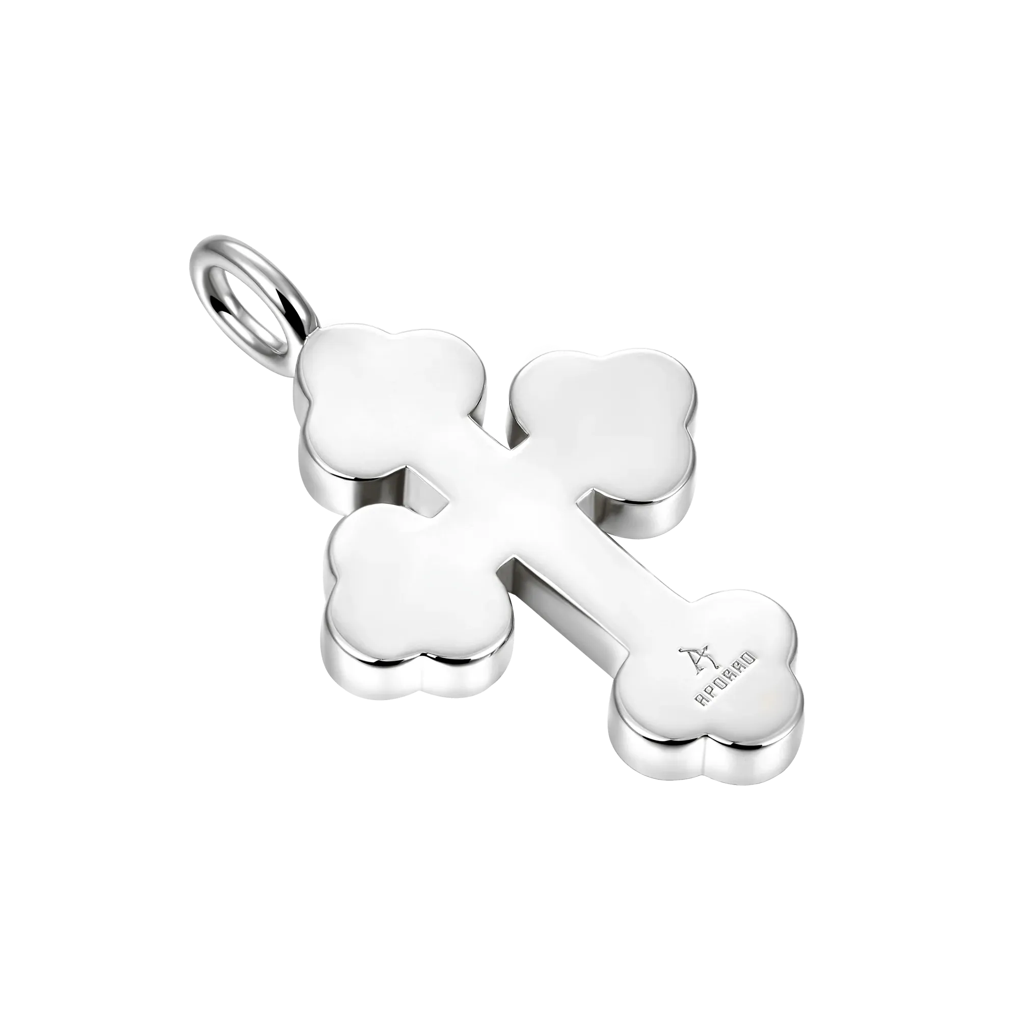 Women's Round Cut Bottoni Cross Pendant