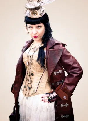 Women's Steampunk Gothic Coat