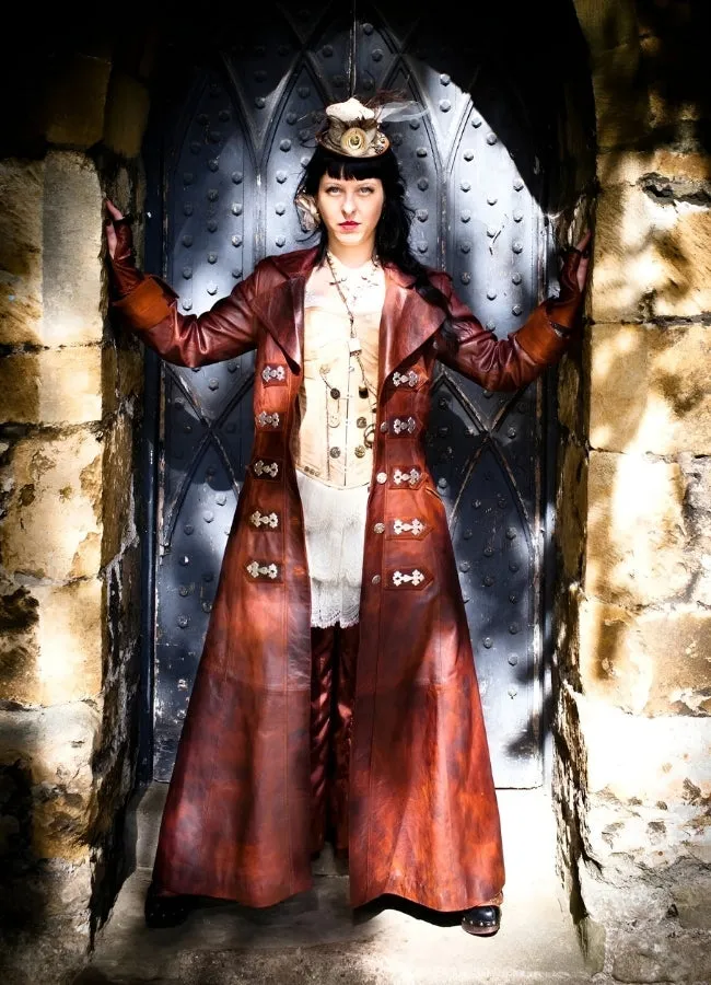 Women's Steampunk Gothic Coat