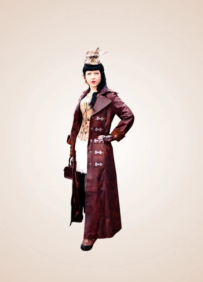 Women's Steampunk Gothic Coat