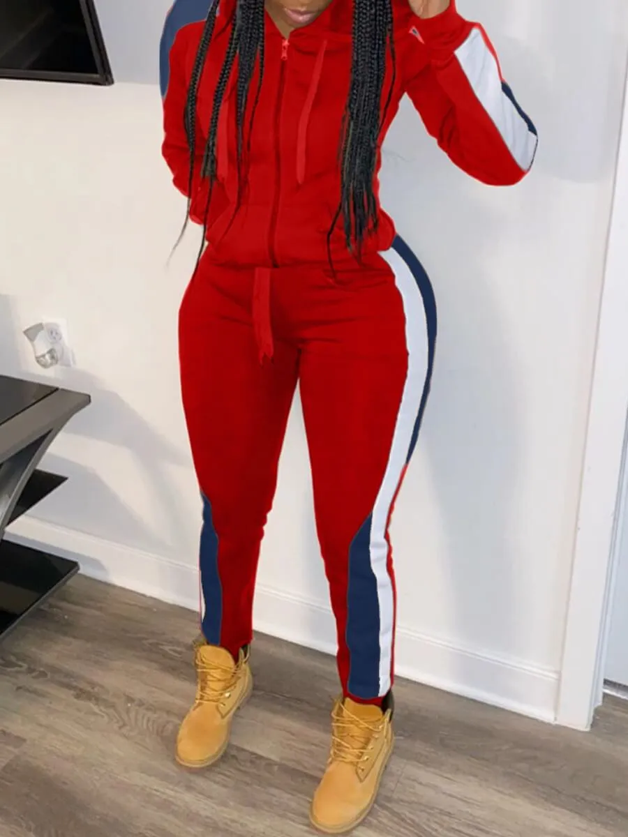Women's Stylish Hooded Jogging Suit