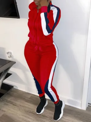 Women's Stylish Hooded Jogging Suit