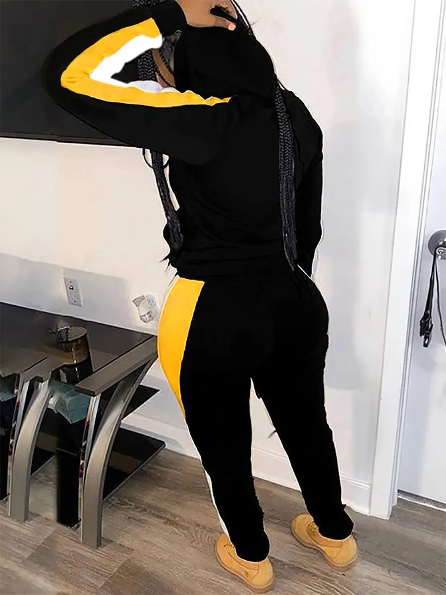 Women's Stylish Hooded Jogging Suit