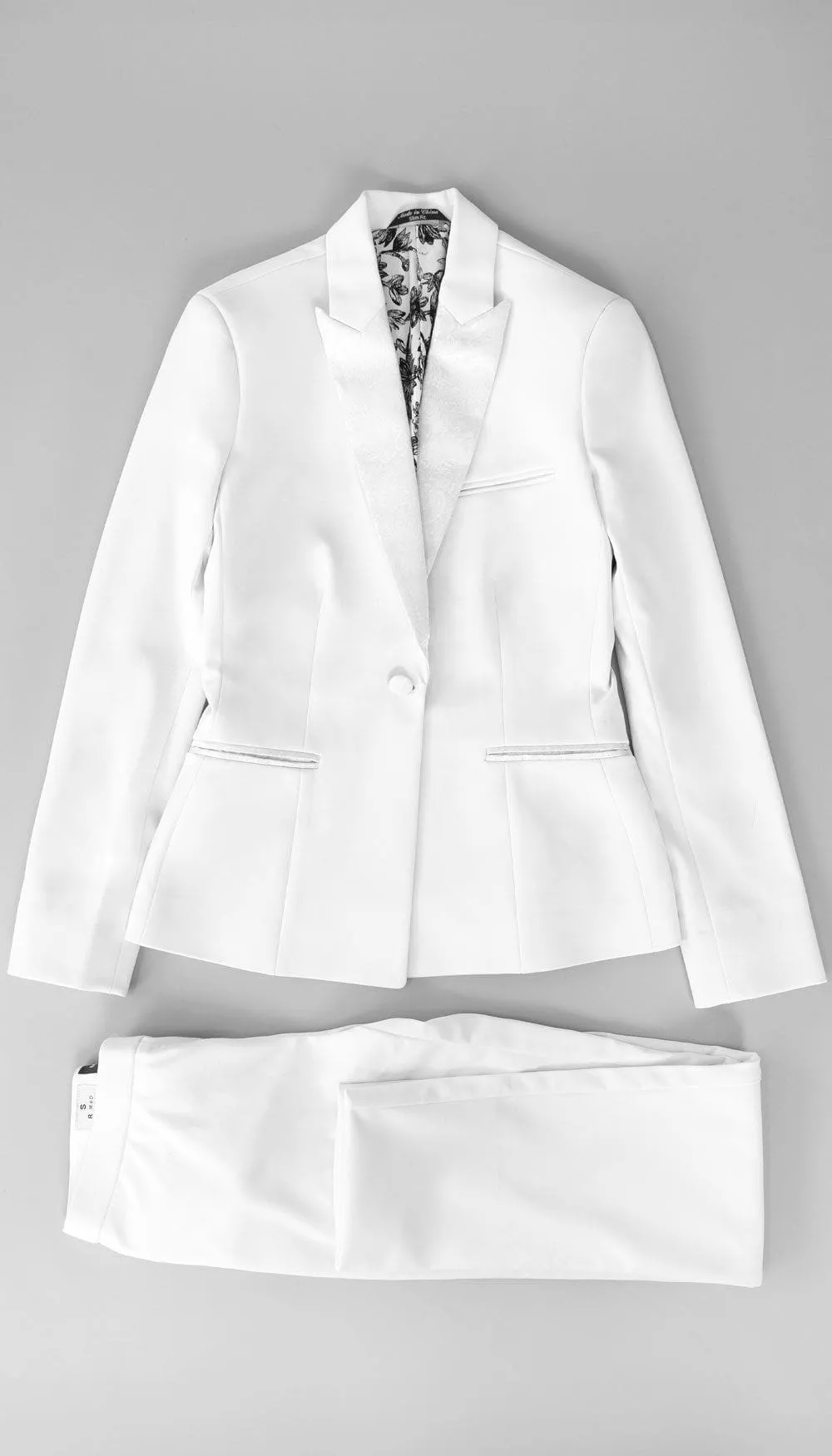 Women's Suit 2 Piece Ivory
