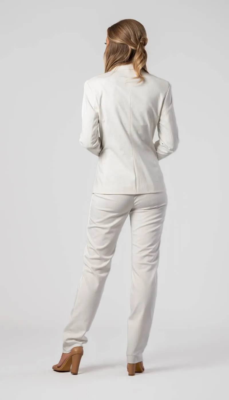 Women's Suit 2 Piece Ivory
