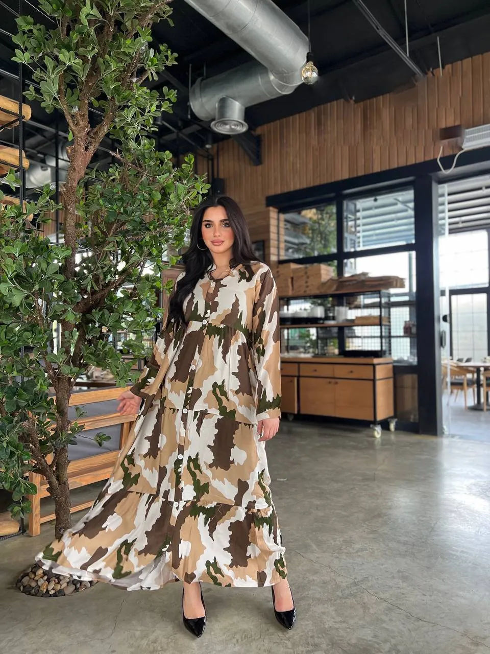 Women's summer abaya