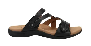 WOMEN'S TAOS DOUBLE U SANDAL | BLACK