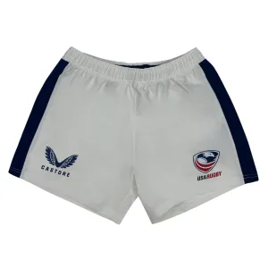 Women's USA Rugby Pro Away Shorts by Castore