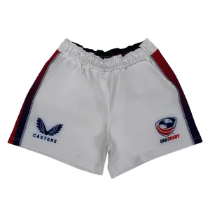 Women's USA Rugby Pro Home Shorts by Castore