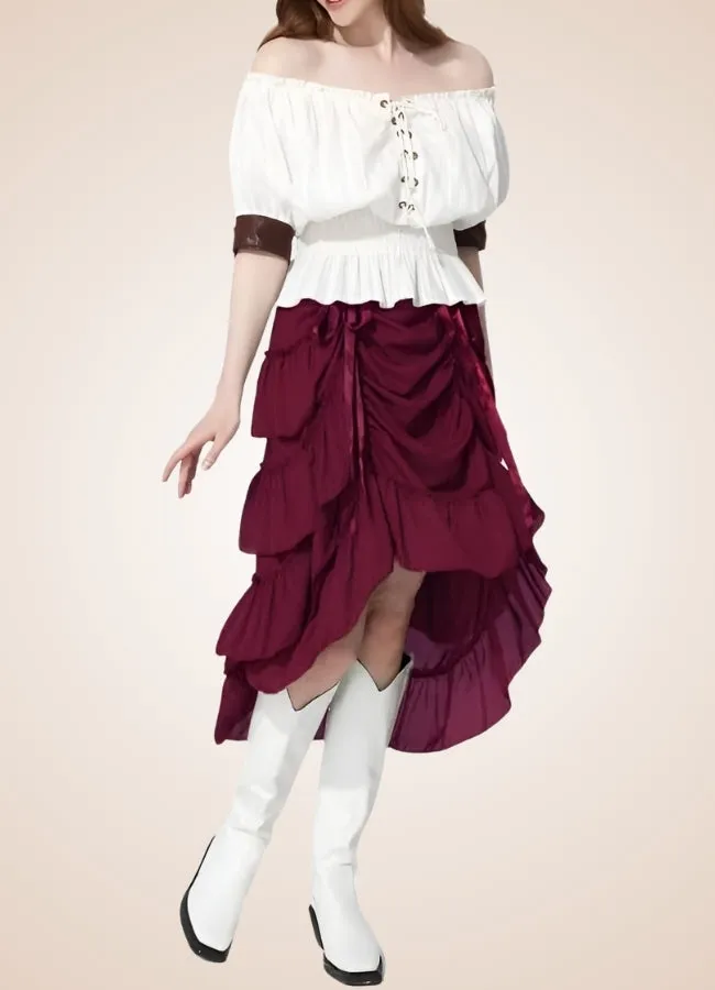 Women's Vintage Renaissance Skirt