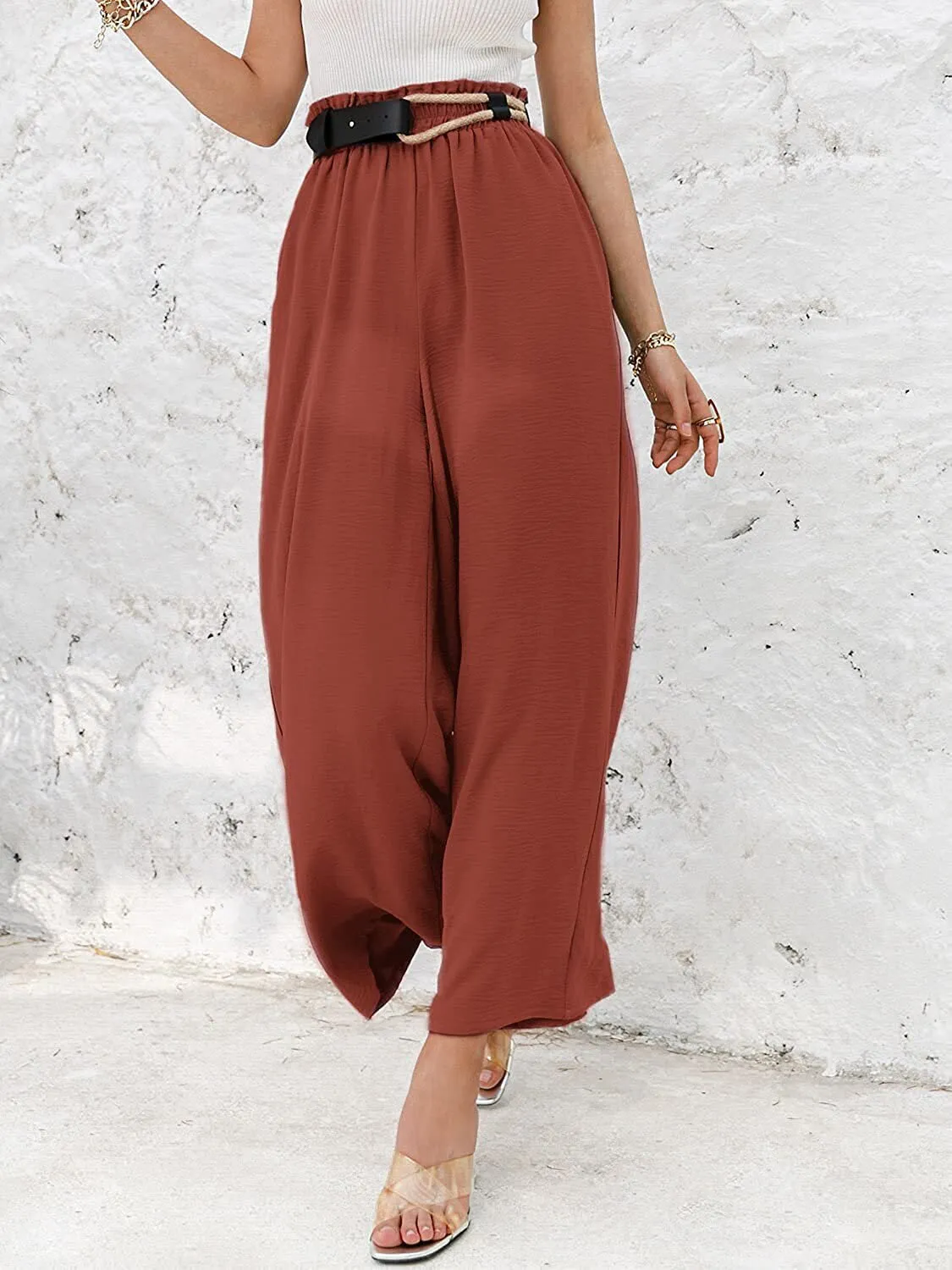 Womens Wide Leg Pants