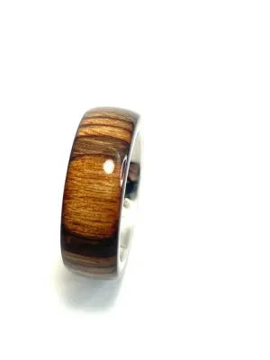 Wooden Ring | Brown Birchwood Ring