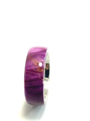 Wooden Ring | Purple Birchwood Ring
