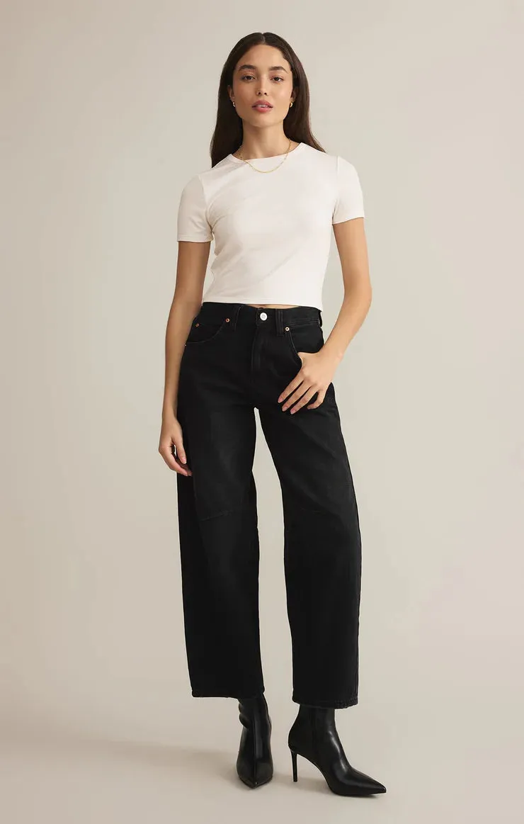 Z Supply Second Skin Cropped Tee