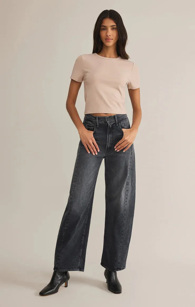 Z Supply Second Skin Cropped Tee