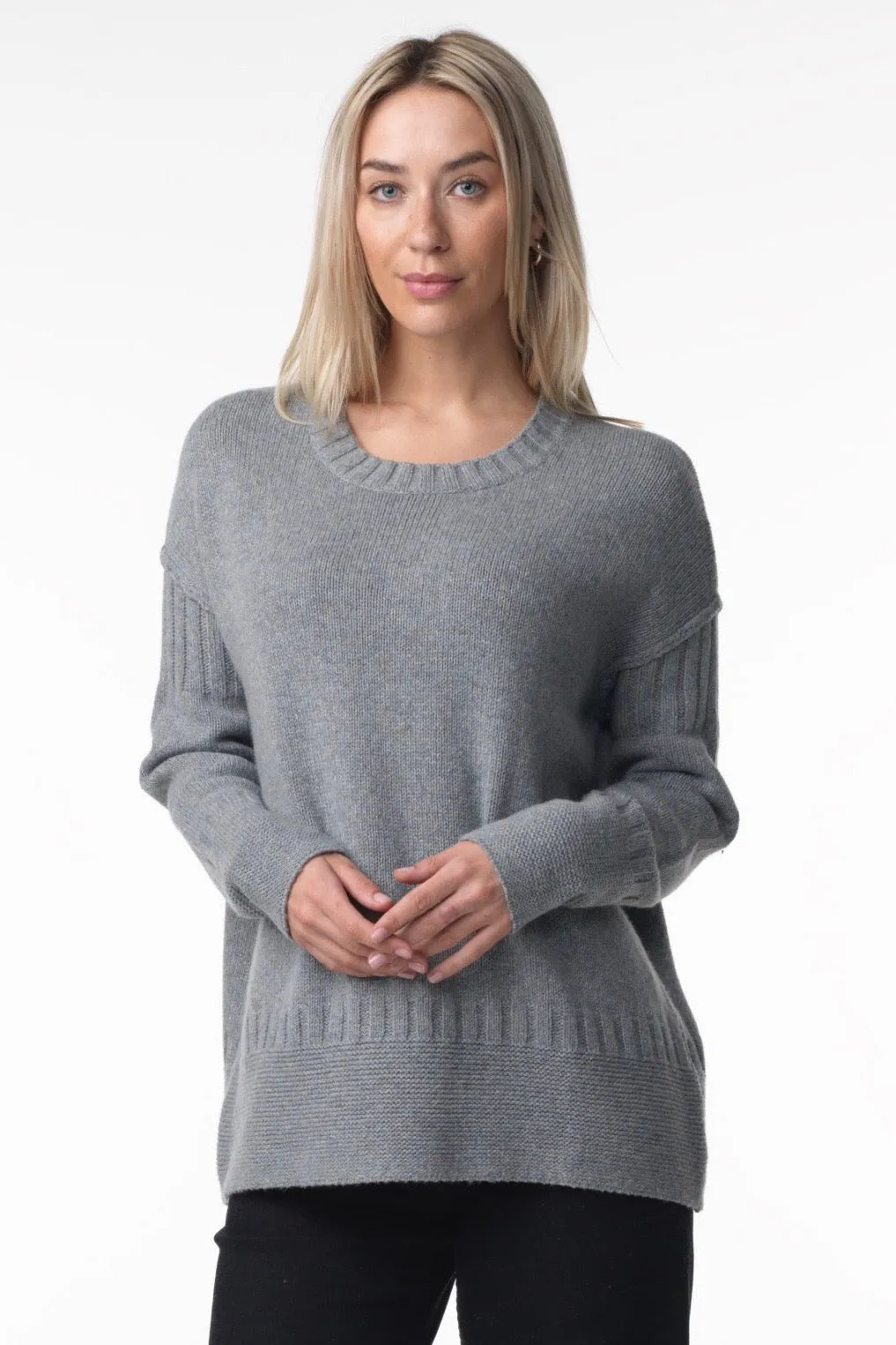 Zaket & Plover Pearl Stitch Sweater