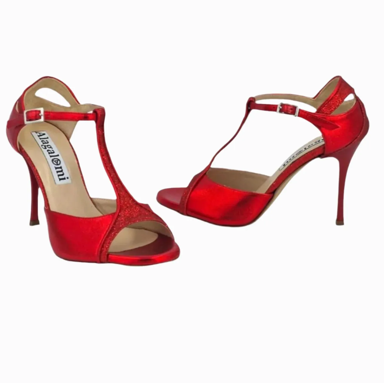 Zoe / Shiny Red - FINAL SALE (Size 38)