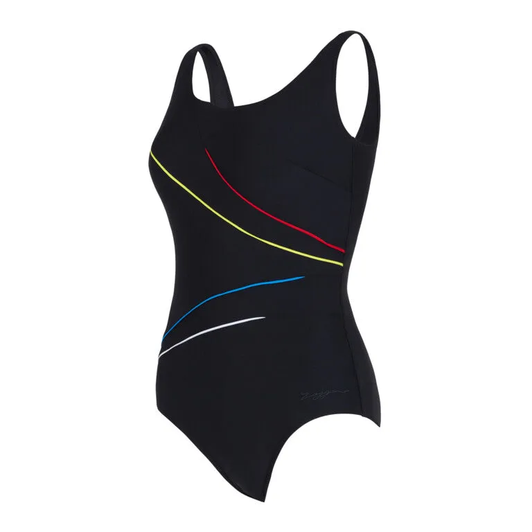 ZOGGS Women's  Macmasters Scoopback - Primary